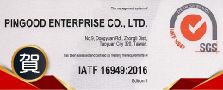 Certificated by IATF 16949!